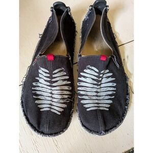 Vivobarefoot Shoes Mens EU 45 US 11.5-12 ABABA Akoso  Minimalist Graphic Canvas